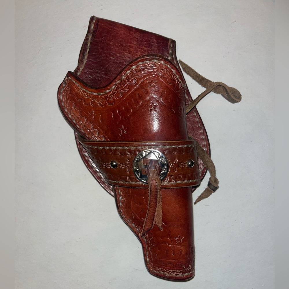 Handmade 51 Navy Holster with all genuine leather and premium hand stitching.